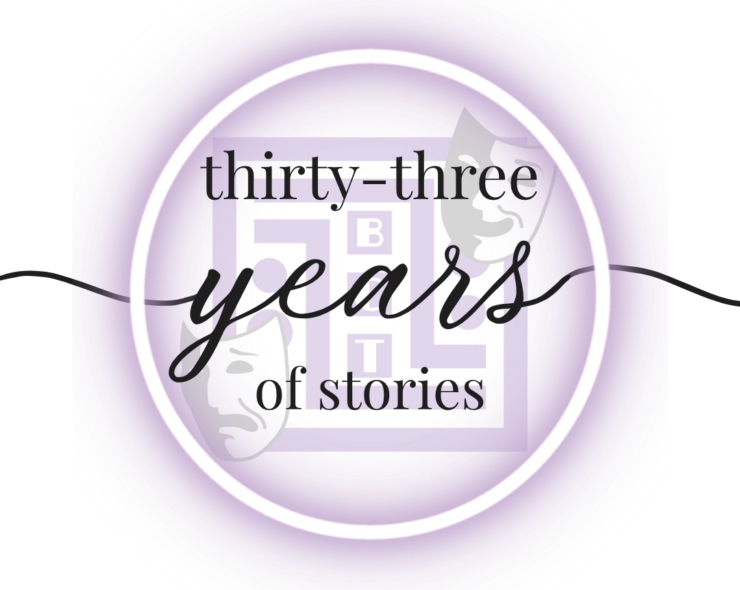 33 years of stories logo